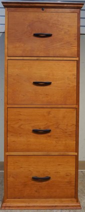 SHAKER STYLE CHERRY FOUR-DRAWE