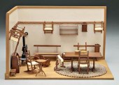 Shaker style miniature room bo