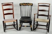 SHAKER STYLE ROCKING CHAIRS &