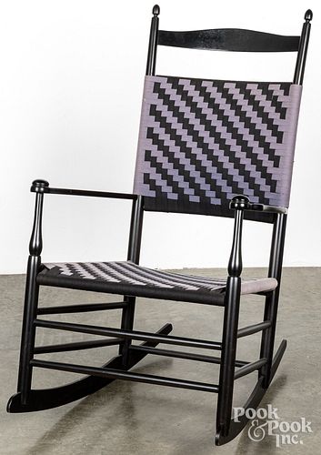 SHAKER STYLE ROCKING CHAIR.Shaker