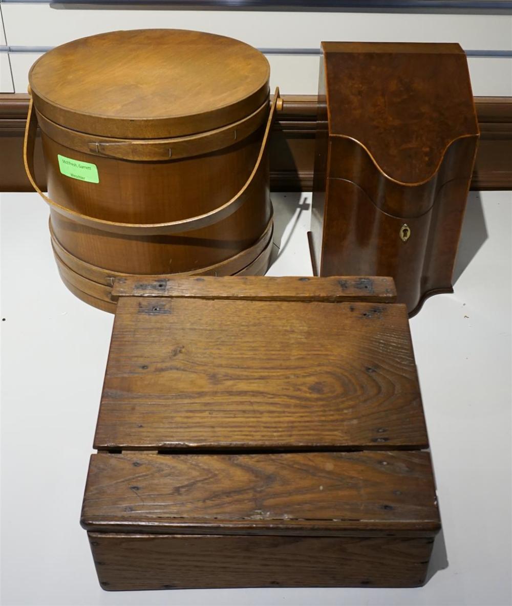 SHAKER TYPE BUCKET, GEORGE III