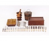 Shaker wooden covered pail, 7.