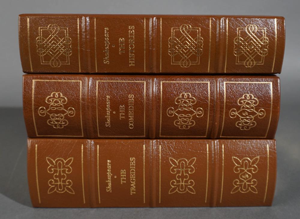SHAKESPEARE, EASTON PRESS, THREE
