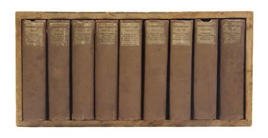 (SHAKESPEARE WILLIAM) The Plays.