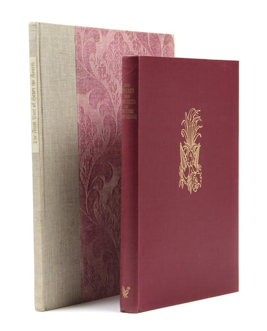 SHAKESPEARE WILLIAM The Poems and