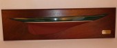 SHAMROCK V HALF HULL MODEL BY