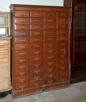 SHANNON FILING CABINETCa. 1890