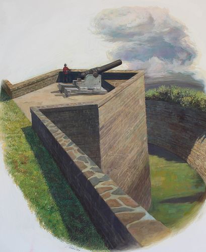SHANNON STIRNWEIS (B. 1931) "FORT