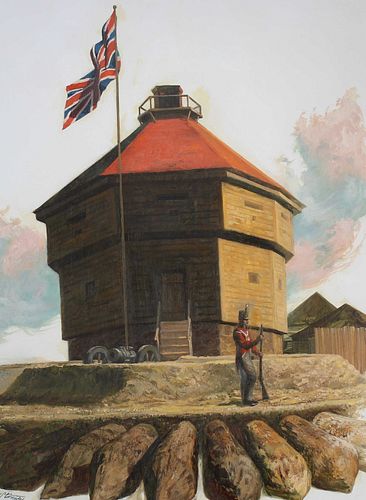 SHANNON STIRNWEIS (B. 1931) "FORT