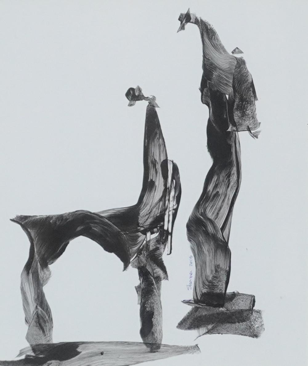 SHARA BANISADR (IRANIAN/AMERICAN,