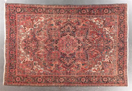 Sharabian Herez rug Iran circa 1960