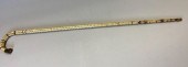 SHARK SPINE CANE19th Century s
