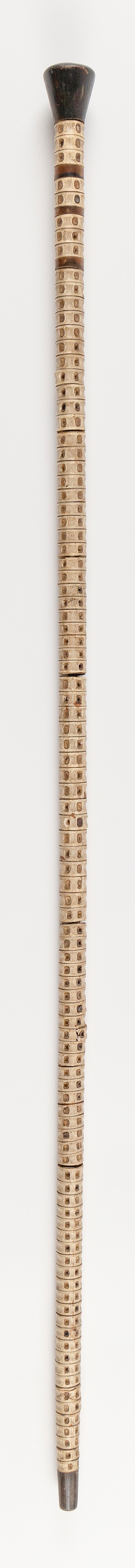 SHARK VERTEBRAE CANE LATE