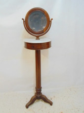 SHAVING STAND, COLUMN ROSEWOOD