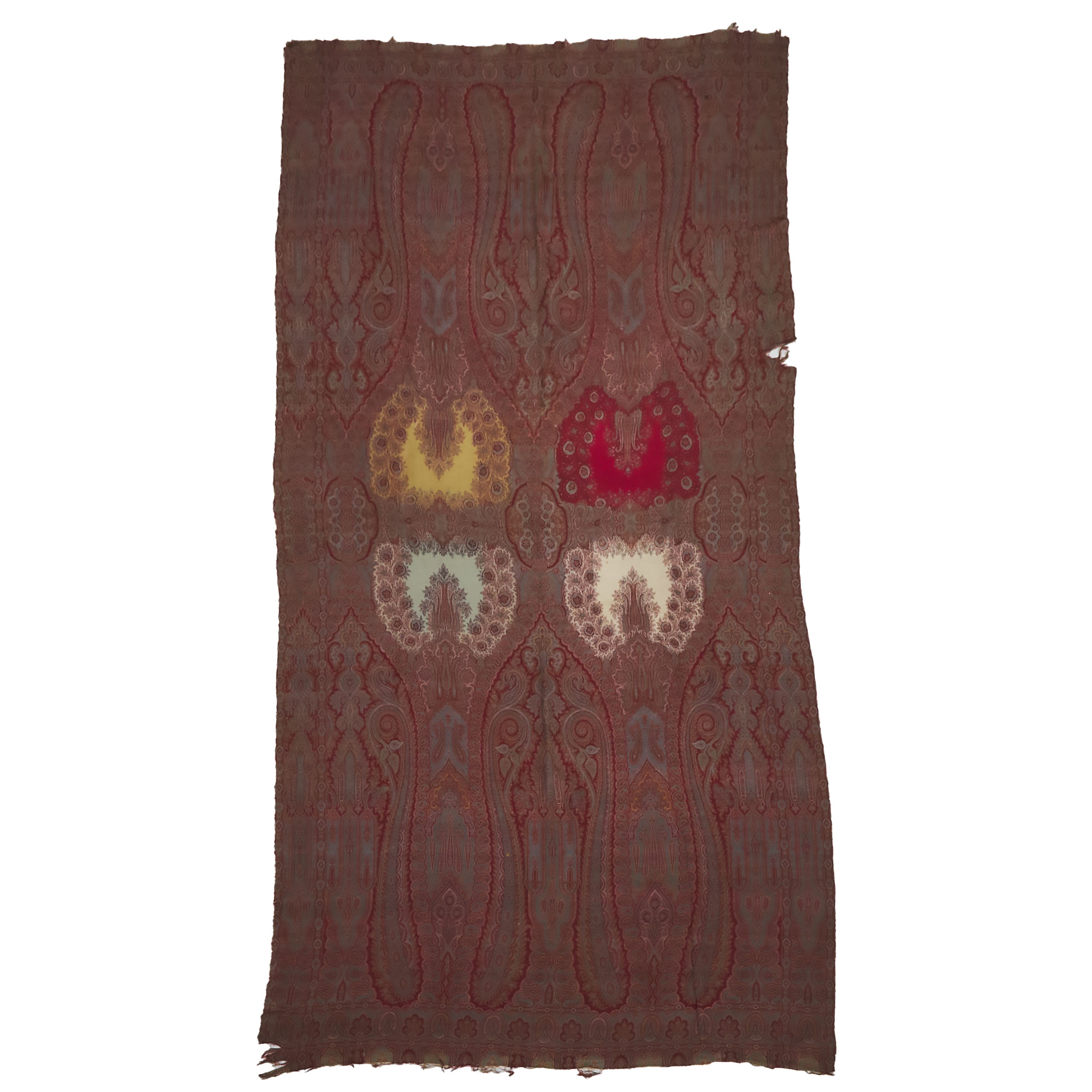Shawl of Paisley Design,