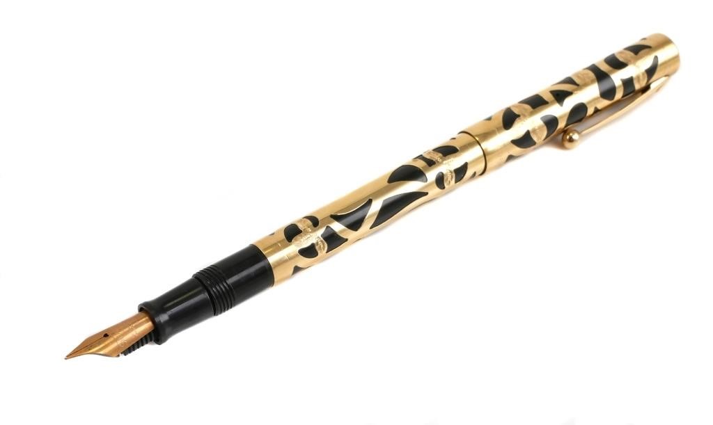SHEAFFER NOSTALGIA 14K GOLD OVERLAY