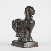 SHEARWATER POTTERY BRONZE GLAZ