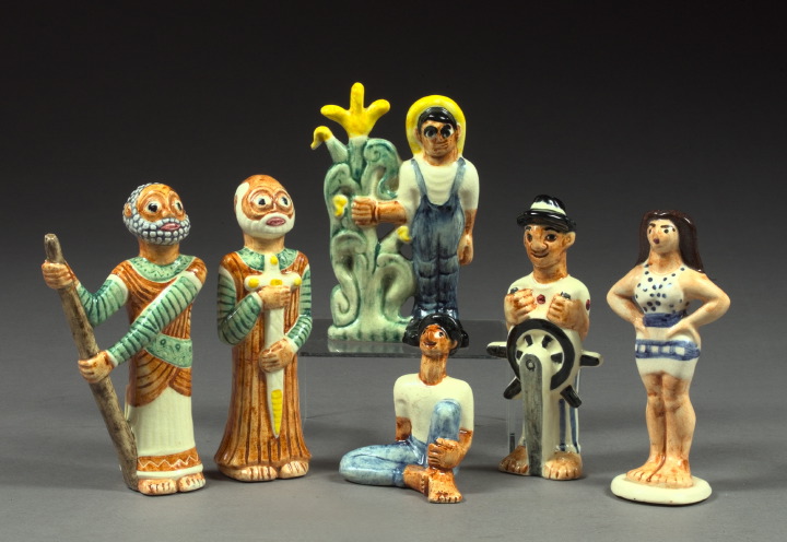 Shearwater Pottery Figure of a