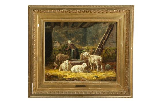 SHEEP BY CHARLES EMILE JACQUE