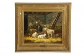 SHEEP BY CHARLES EMILE JACQUE
