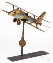 SHEET IRON AND TIN BIPLANE WEA
