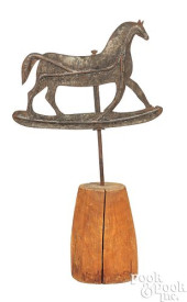 SHEET IRON HORSE WEATHERVANE,