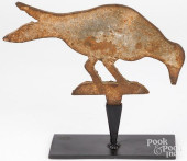 SHEET IRON PECKING BIRD TARGET