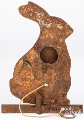 SHEET IRON RABBIT SHOOTING GAL
