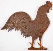 SHEET IRON ROOSTER WEATHERVANE