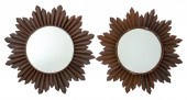 SHEET IRON SUNBURST MIRRORS, P