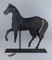 SHEET METAL HORSE WEATHER VANE