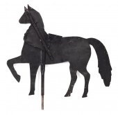 SHEET METAL HORSE WEATHER VANE