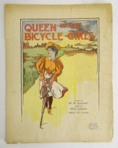 Sheet music ''Queen of the Bic