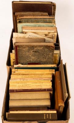 Sheet music, scores and other bound