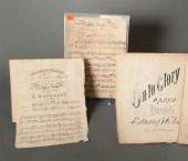 [Sheet music] Three patriotic