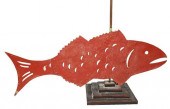 SHEET STEEL FISH WEATHERVANESh