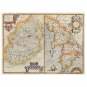 SHEET WITH EARLY MAPS OF THE W
