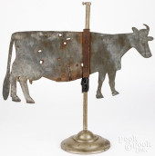SHEET ZINC COW WEATHERVANE<br>