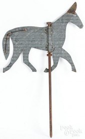 SHEET ZINC DOG WEATHERVANE, MI