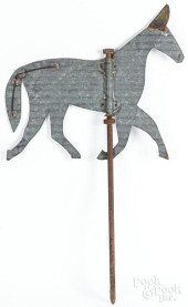 SHEET ZINC DOG WEATHERVANE, MI