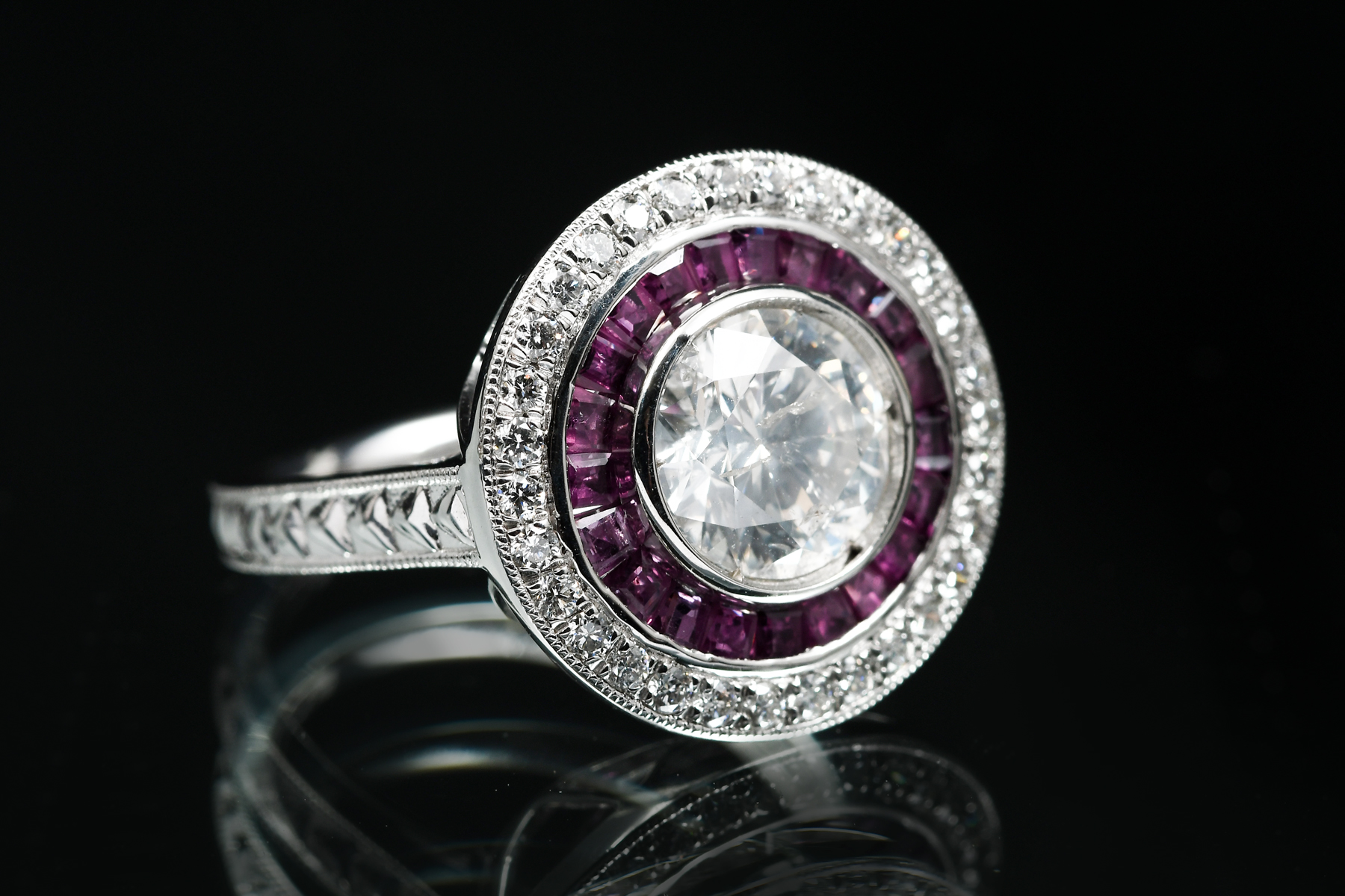SHEFFIELD AND SONS PLATINUM RUBY