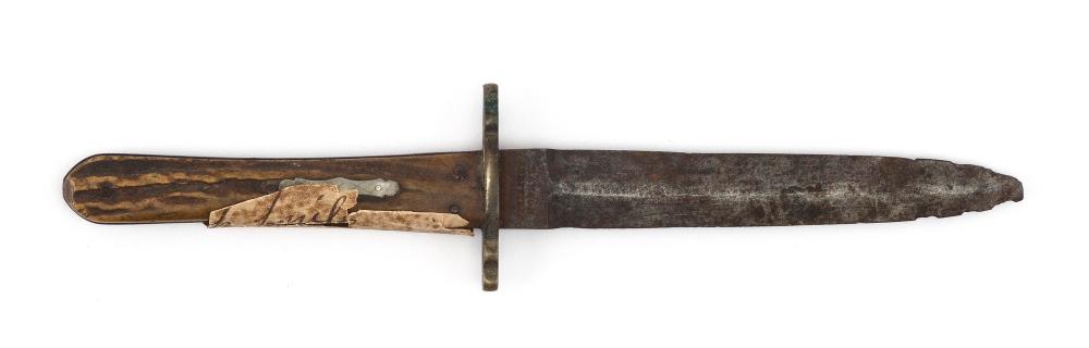 SHEFFIELD BONE-HANDLED KNIFE 19TH