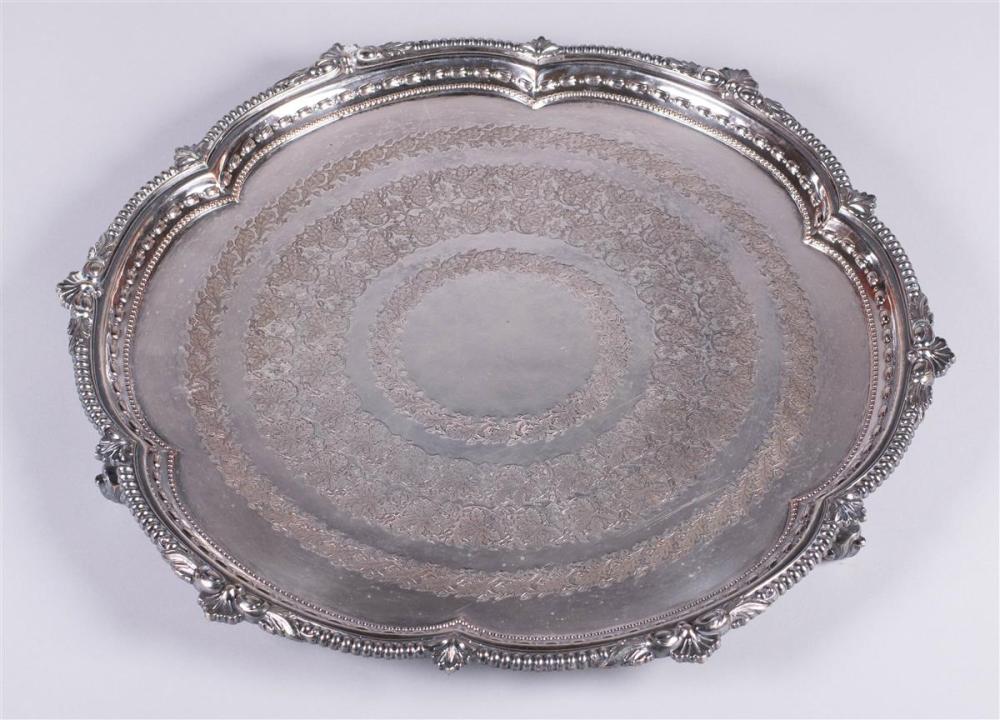 SHEFFIELD PLATE FLORIFORM
