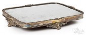 SHEFFIELD PLATED MIRRORED PLAT