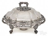 SHEFFIELD PLATED WARMING DISH