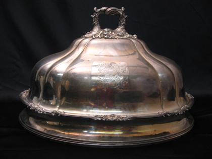 Sheffield silver plate meat cover