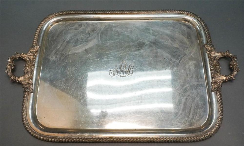 SHEFFIELD SILVER PLATE TWO-HANDLE