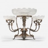 SHEFFIELD SILVERPLATE EPERGNE