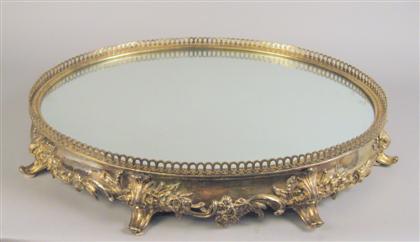Sheffield silverplate plateau   