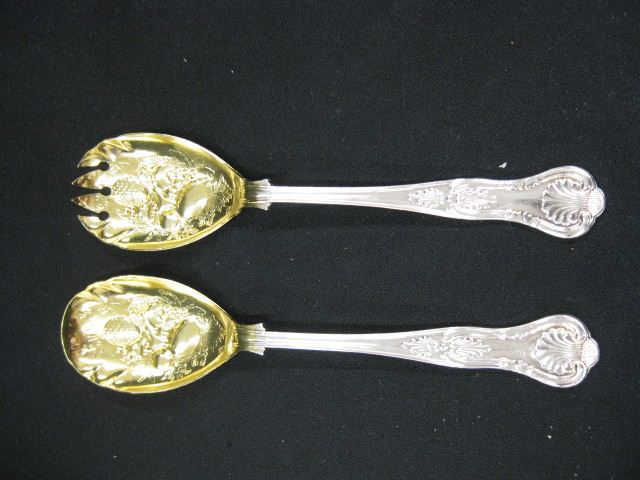 Sheffield Silverplate Salad Serving